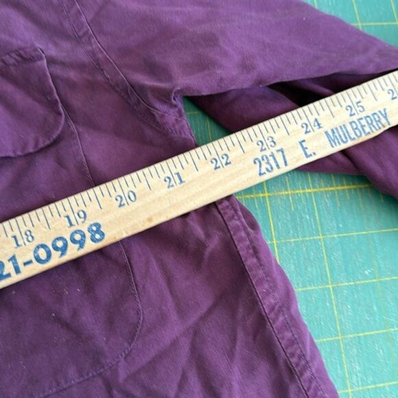 In Private Men's Silk Maroon Button Front Shirt Long Sleeves sz Medium - Picture 4 of 5